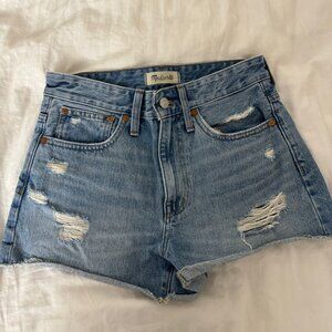 Madewell Relaxed Denim Shorts, 25